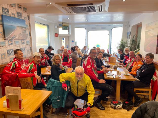 Group in Café
