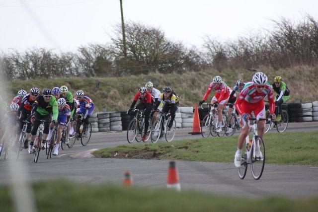 Cyclists Racing at Llandow 2