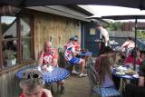 Lunch on the world's heaviest furniture